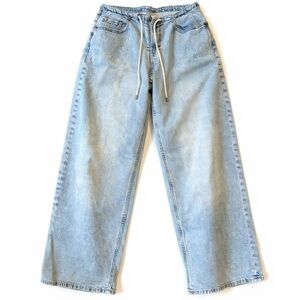 GAP Women's Light Blue Wide Leg Jeans